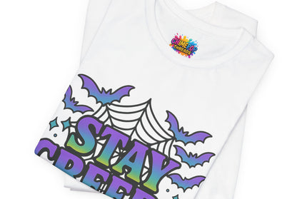 Stay Creepy Retro Gradient Tee