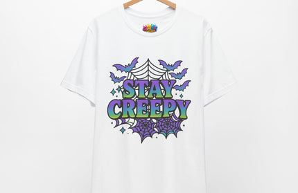 Stay Creepy Retro Gradient Tee