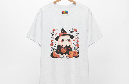 Sweet Witch Ghost and Cat Shirt