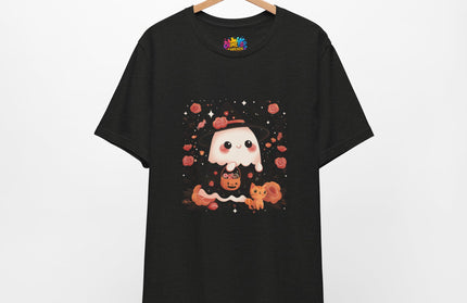 Sweet Witch Ghost and Cat Shirt
