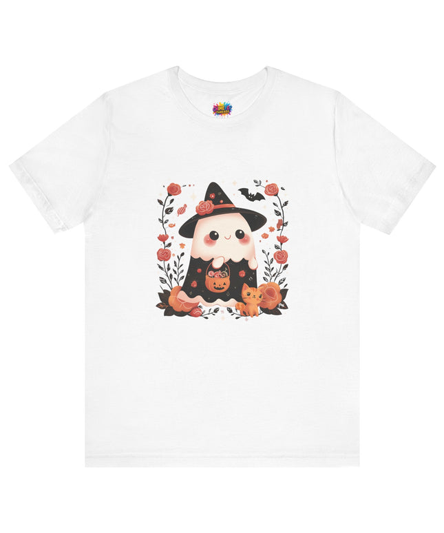Sweet Witch Ghost and Cat Shirt