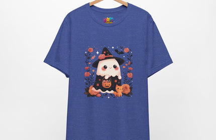 Sweet Witch Ghost and Cat Shirt