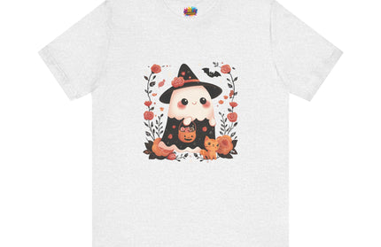 Sweet Witch Ghost and Cat Shirt