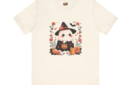 Sweet Witch Ghost and Cat Shirt