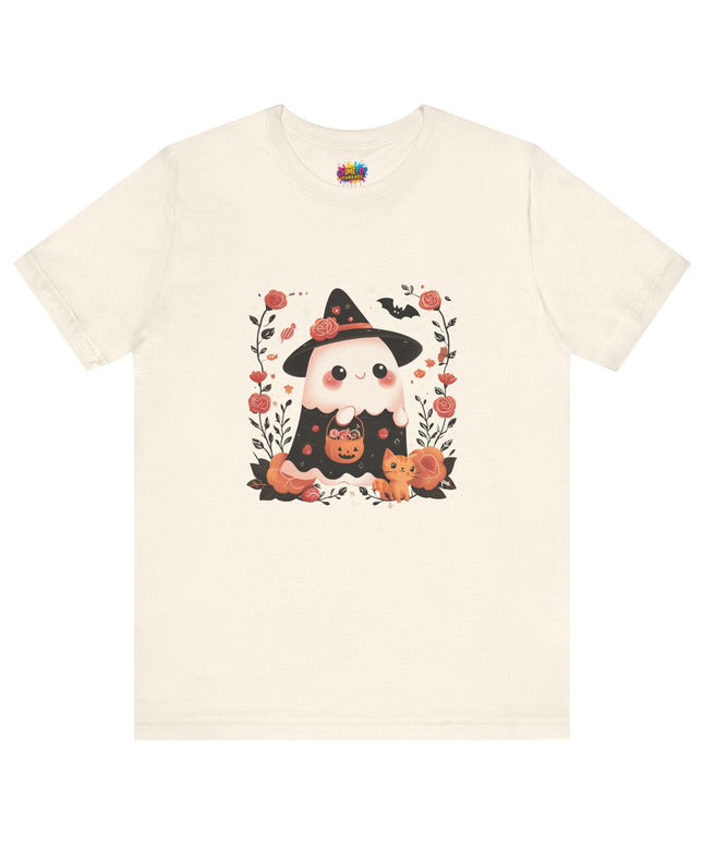 Sweet Witch Ghost and Cat Shirt