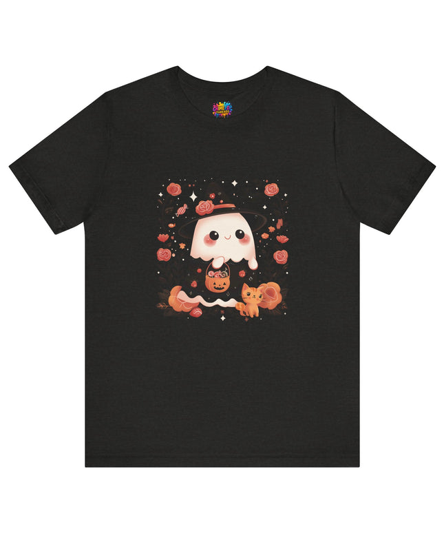 Sweet Witch Ghost and Cat Shirt