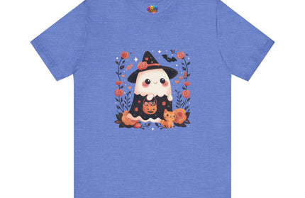 Sweet Witch Ghost and Cat Shirt