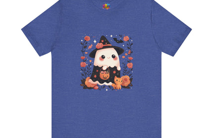 Sweet Witch Ghost and Cat Shirt