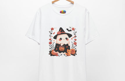 Sweet Witch Ghost and Cat Shirt