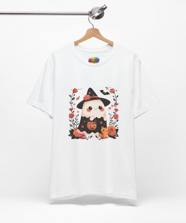 Sweet Witch Ghost and Cat Shirt