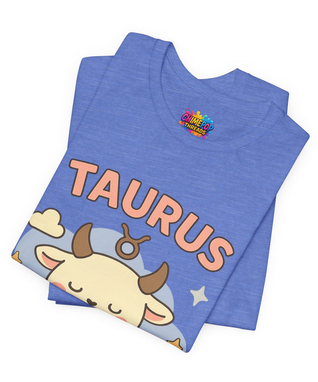 TAURUS ZODIAC – DON’T RUSH ME BULL STATEMENT TEE