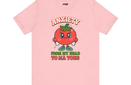 TO MA TOES TOMATO ANXIETY MOOD TEE