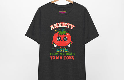 TO MA TOES TOMATO ANXIETY MOOD TEE