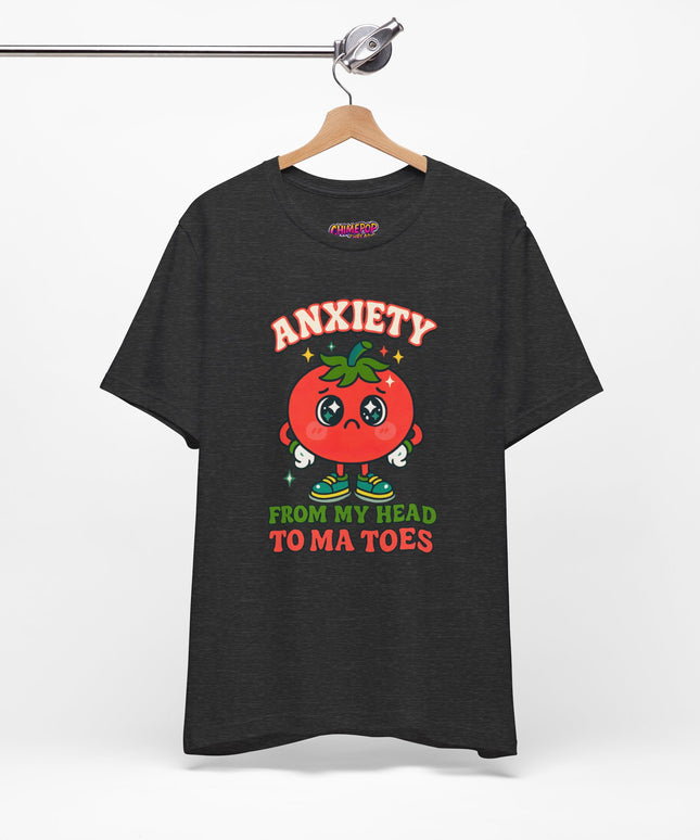 TO MA TOES TOMATO ANXIETY MOOD TEE