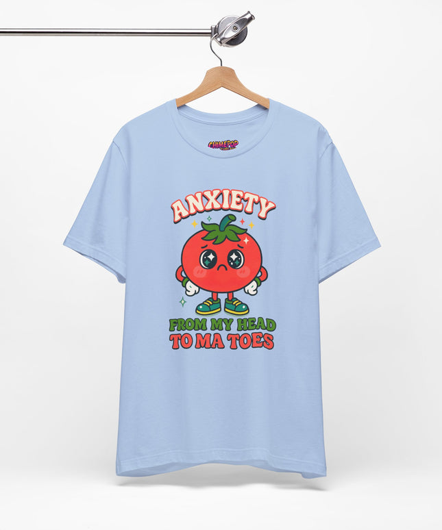 TO MA TOES TOMATO ANXIETY MOOD TEE