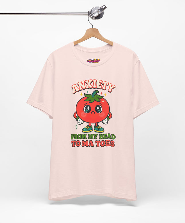 TO MA TOES TOMATO ANXIETY MOOD TEE