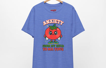 TO MA TOES TOMATO ANXIETY MOOD TEE