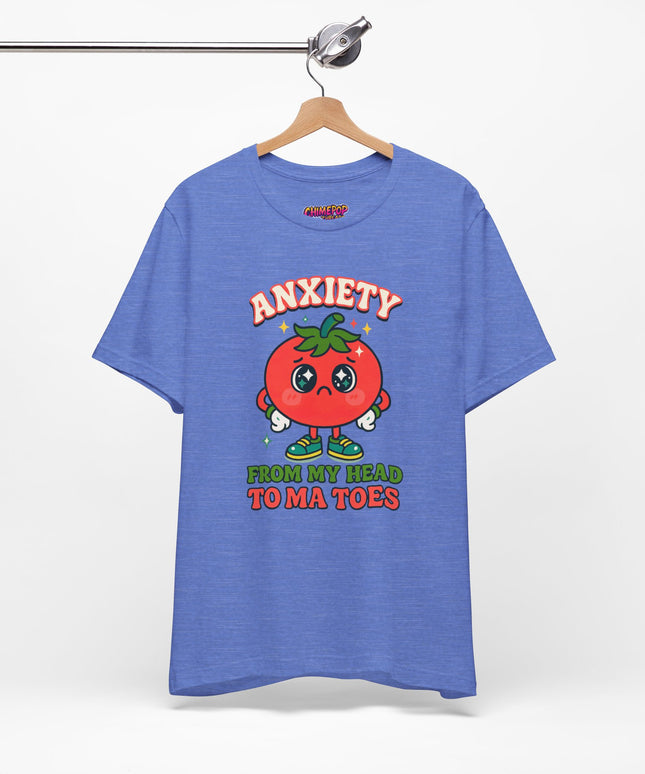 TO MA TOES TOMATO ANXIETY MOOD TEE