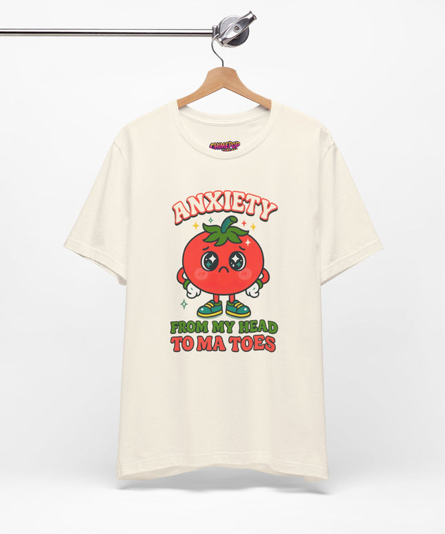TO MA TOES TOMATO ANXIETY MOOD TEE