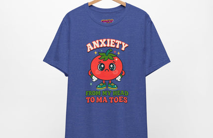 TO MA TOES TOMATO ANXIETY MOOD TEE