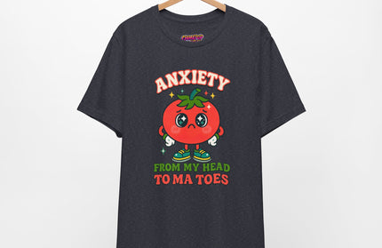 TO MA TOES TOMATO ANXIETY MOOD TEE