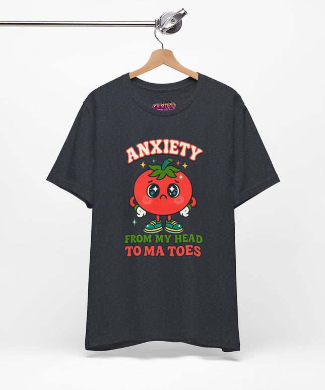 TO MA TOES TOMATO ANXIETY MOOD TEE