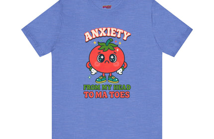 TO MA TOES TOMATO ANXIETY MOOD TEE