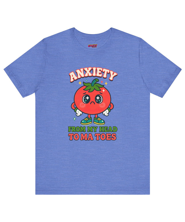 TO MA TOES TOMATO ANXIETY MOOD TEE