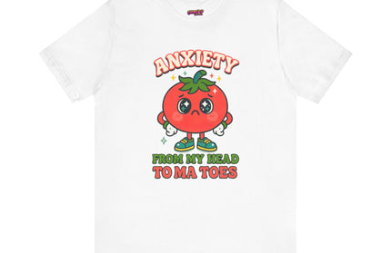 TO MA TOES TOMATO ANXIETY MOOD TEE