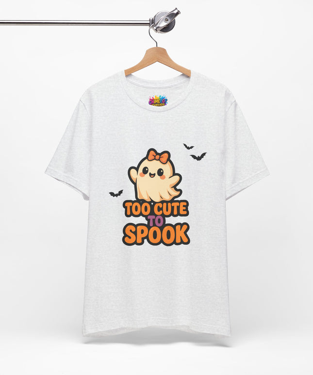 Too Cute to Spook Ghost with Big Bow Tee