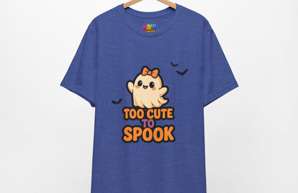 Too Cute to Spook Ghost with Big Bow Tee