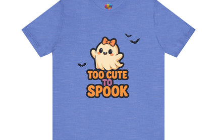Too Cute to Spook Ghost with Big Bow Tee
