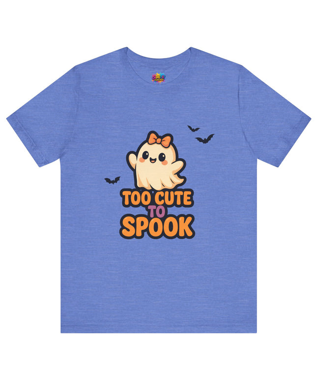 Too Cute to Spook Ghost with Big Bow Tee