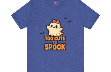 Too Cute to Spook Ghost with Big Bow Tee