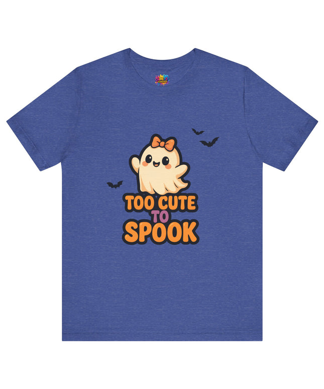 Too Cute to Spook Ghost with Big Bow Tee