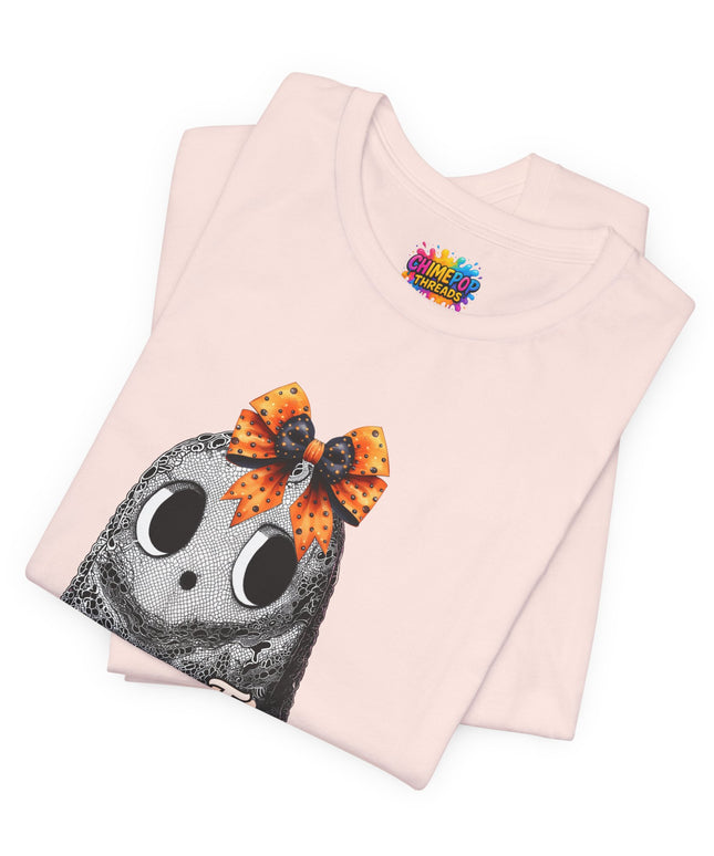 Too Cute to Spook Lace Ghost T-Shirt