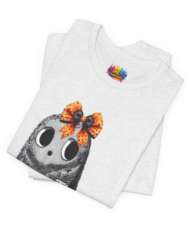 Too Cute to Spook Lace Ghost T-Shirt