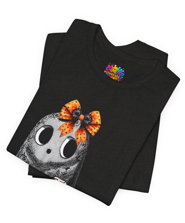 Too Cute to Spook Lace Ghost T-Shirt