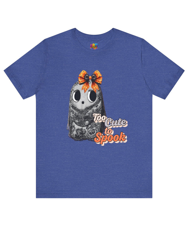 Too Cute to Spook Lace Ghost T-Shirt