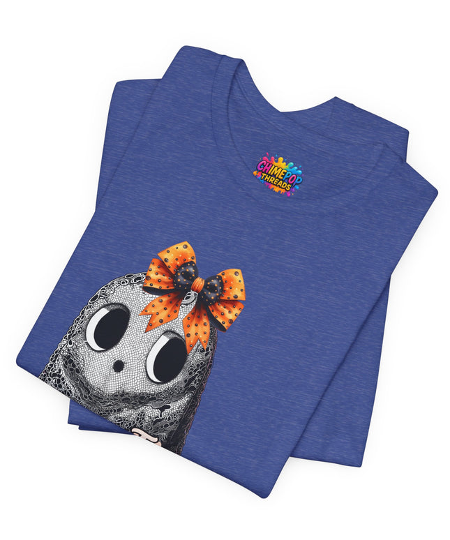 Too Cute to Spook Lace Ghost T-Shirt
