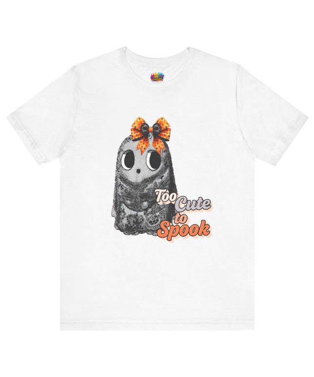 Too Cute to Spook Lace Ghost T-Shirt