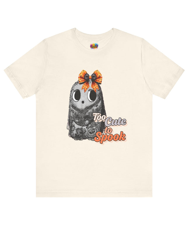 Too Cute to Spook Lace Ghost T-Shirt