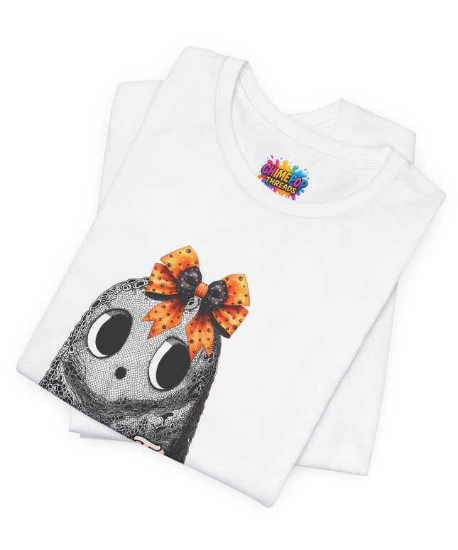 Too Cute to Spook Lace Ghost T-Shirt
