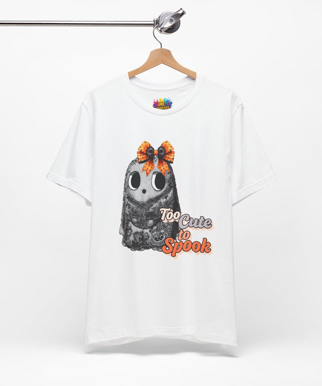 Too Cute to Spook Lace Ghost T-Shirt