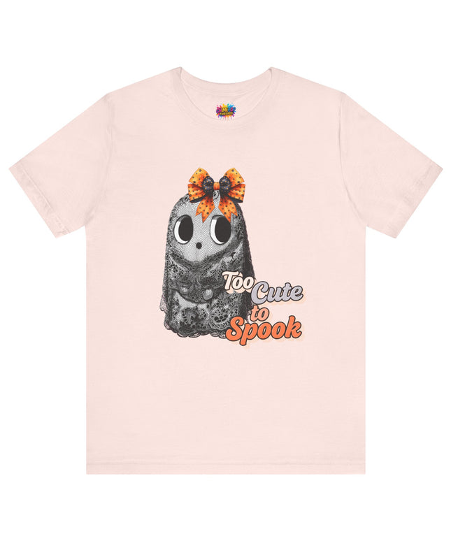 Too Cute to Spook Lace Ghost T-Shirt