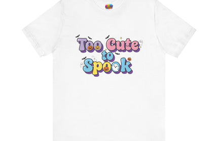 Too Cute to Spook Pastel Font T-Shirt