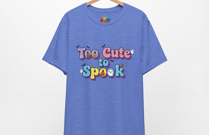 Too Cute to Spook Pastel Font T-Shirt
