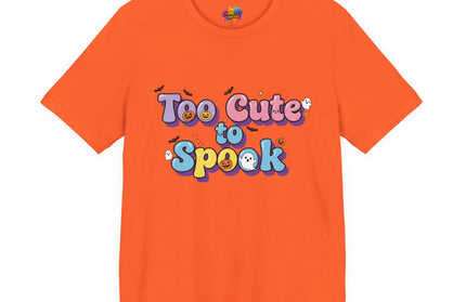 Too Cute to Spook Pastel Font T-Shirt