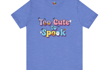 Too Cute to Spook Pastel Font T-Shirt