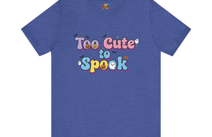 Too Cute to Spook Pastel Font T-Shirt
